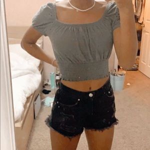 hollister crop top!!!